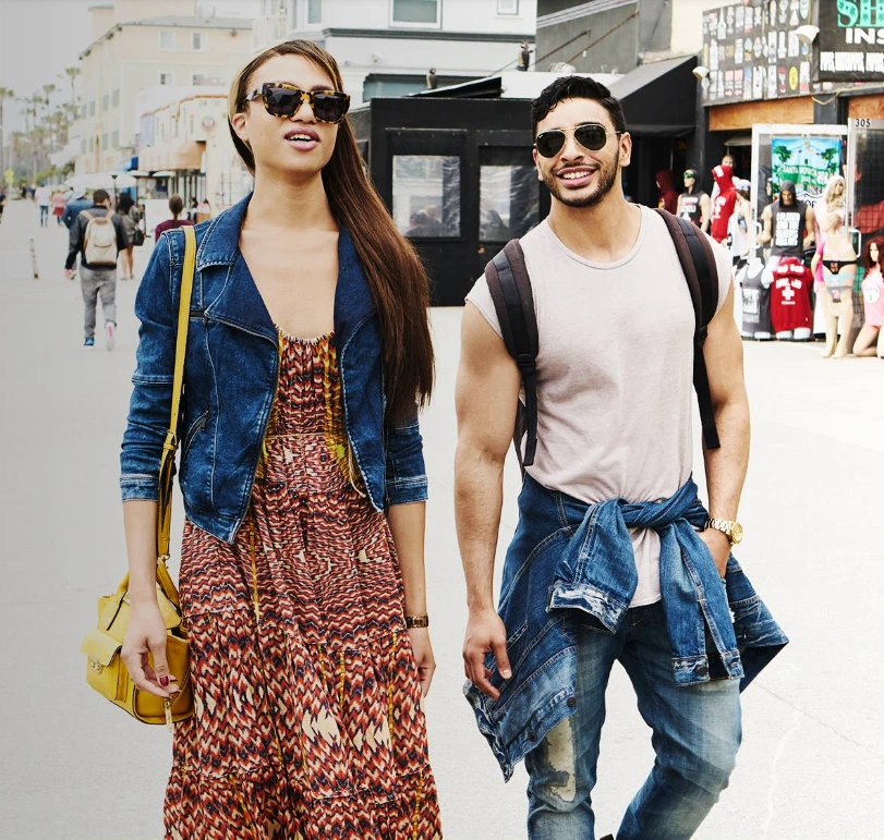 Laith-Ashley-and-Arisce-Wanzer-in-the-sets-of-Strut