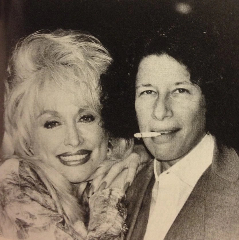 Fran-Lebowitz-and-Dolly-Parton-Supposed Partner